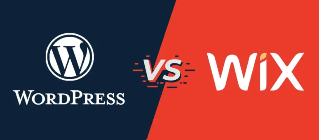 Comparatif visuel entre Wix et WordPress en 2023